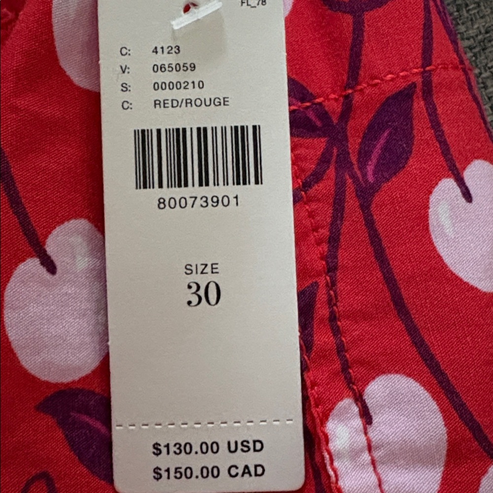 Maeve by Anthropologie The Colette Cherries Wide-Leg Pants - Picture 6 of 6